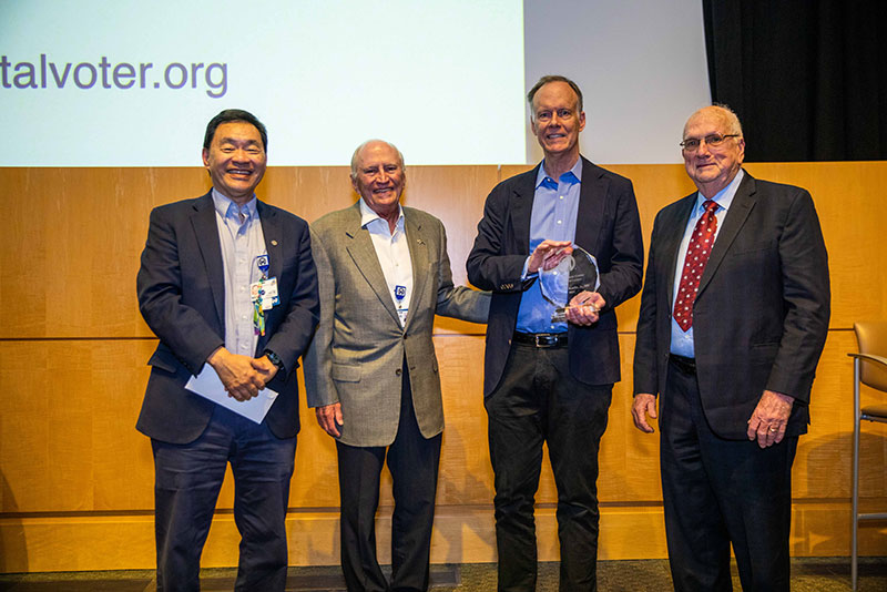 Moffitt leadership at the Ted Couch Lecture