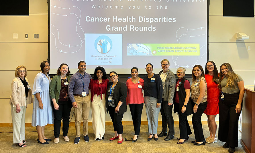 COE members at grand rounds event