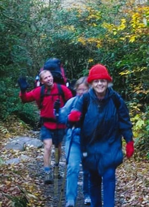 Posey Riedel hiking outdoors