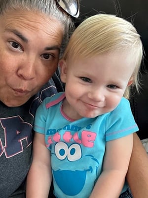 Wakefield sets a positive example for her family and her grandchild, Oakley, whom she adores.