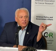 Dr. Cleveland at the AACR Cancer Progress Report Press Conference
