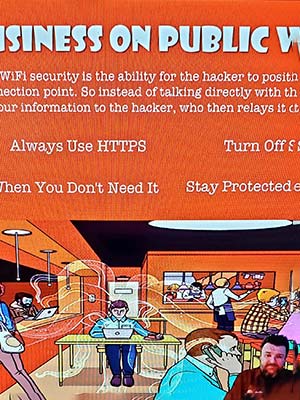 Mark Fleeting, Moffitt's Cyber Security specialist shares the importance of protecting your identity