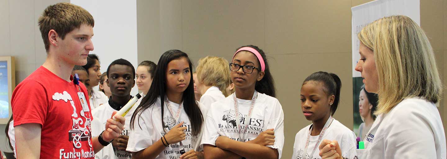 image of kids participating in Moffitt Healthy Kidz Program