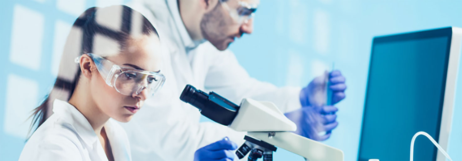 Scientists in the lab