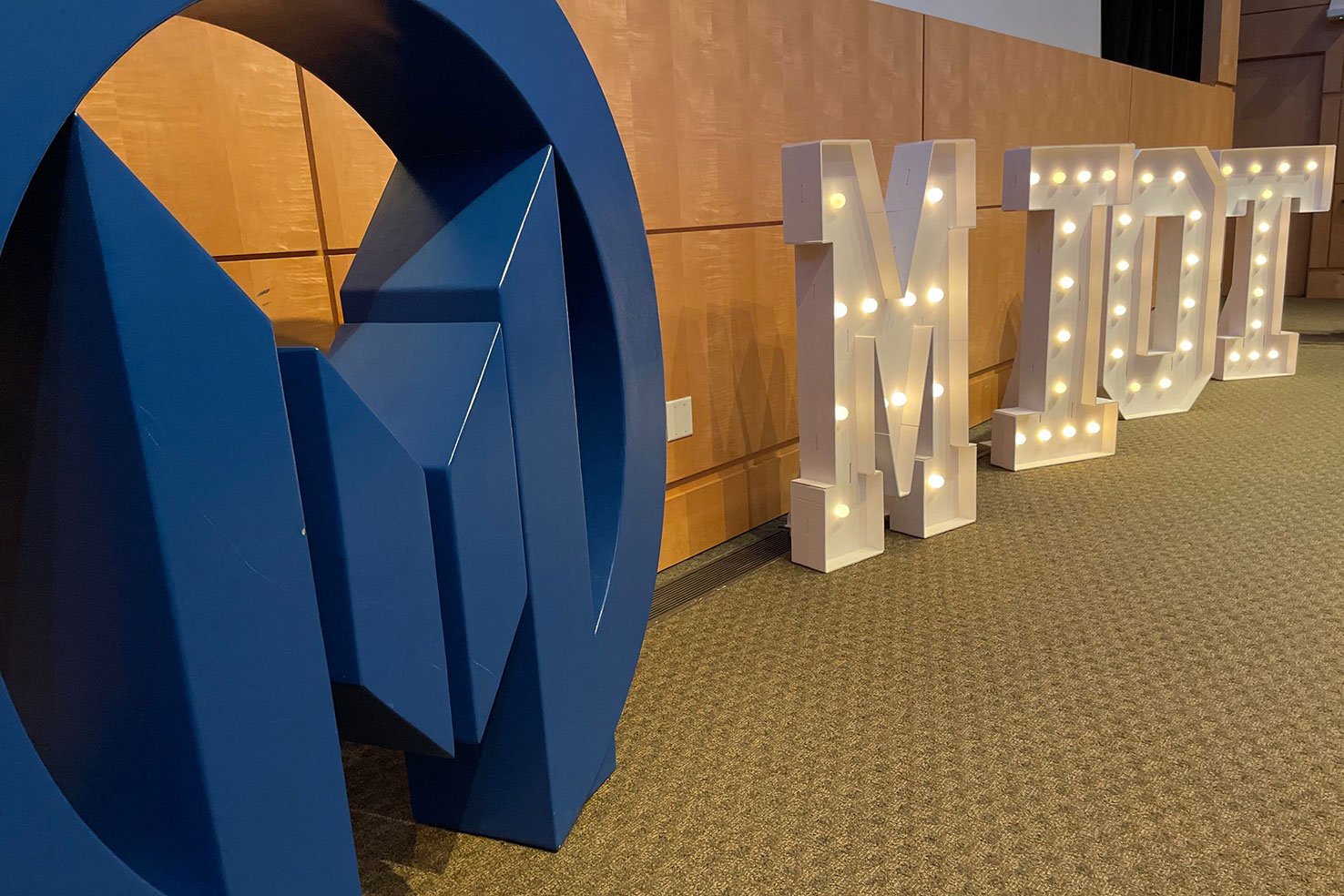 Moffitt signage at the MIOT symposium