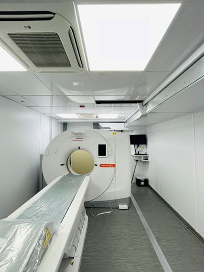 Moffitt&rsquo;s mobile lung screening bus will be equipped with a CT scanner to screen patients on the spot. The bus could allow for up to 30 screenings per day at community events.