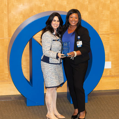 Clarissa Hoag's commitment extends beyond the classroom as she motivates nurses to explore new perspectives and continually strive for professional growth.