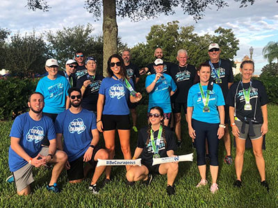 Even though the event was virtual, the 2020 Miles for Moffitt raised more than