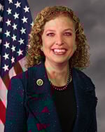 Head shot of Rep. Debbie Wasserman Schultz