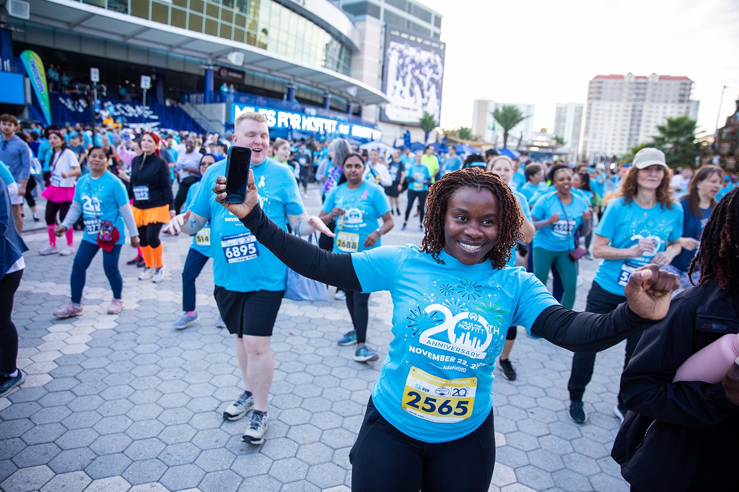 Miles for Moffitt participants