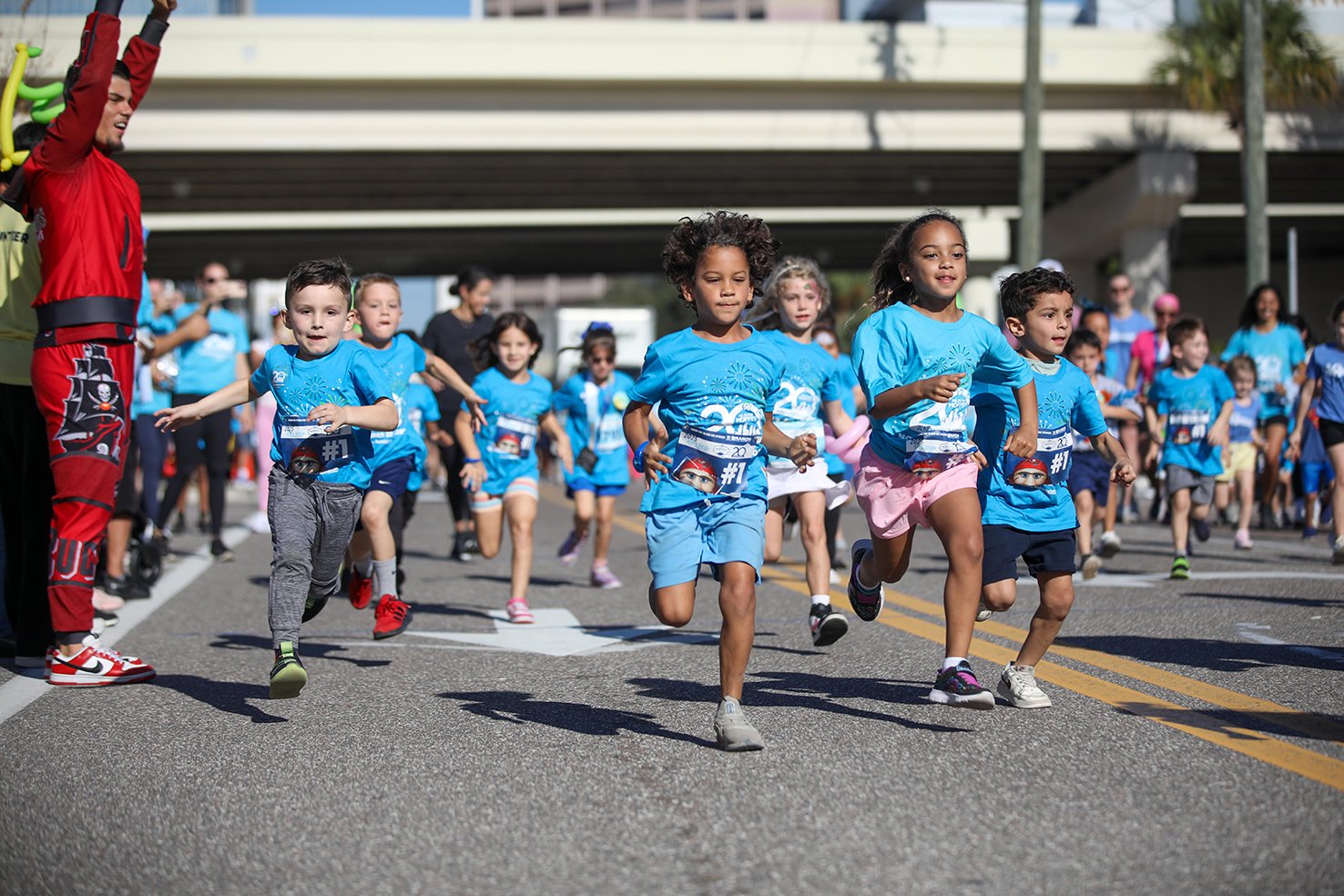 Miles for Moffitt team