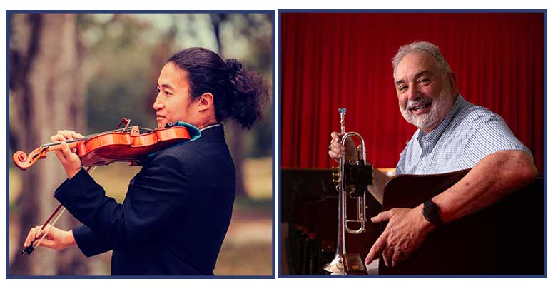 Dr. Samson Lu (left) and Vince DiMartino (right).