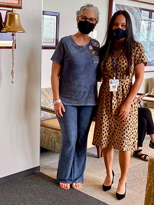 Lisa Assetta and Janelle Morales