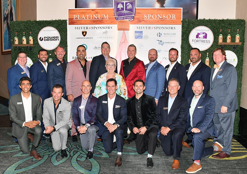 Martinis for Moffitt group photo