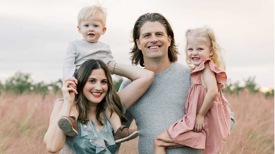 Cayla and her family