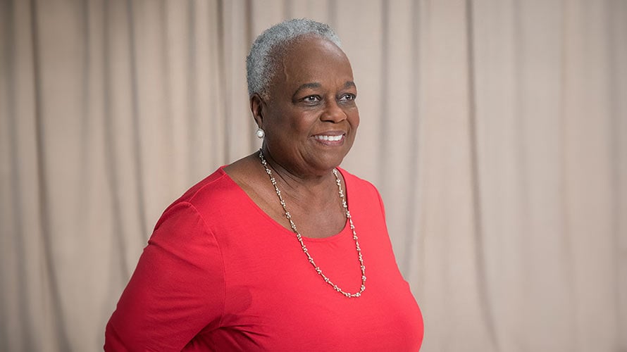 Muriel donates to the Moffitt Foundation