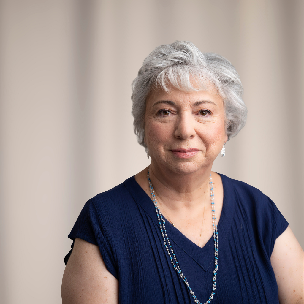 Smiling headshot of Joanne, cervical cancer survivor