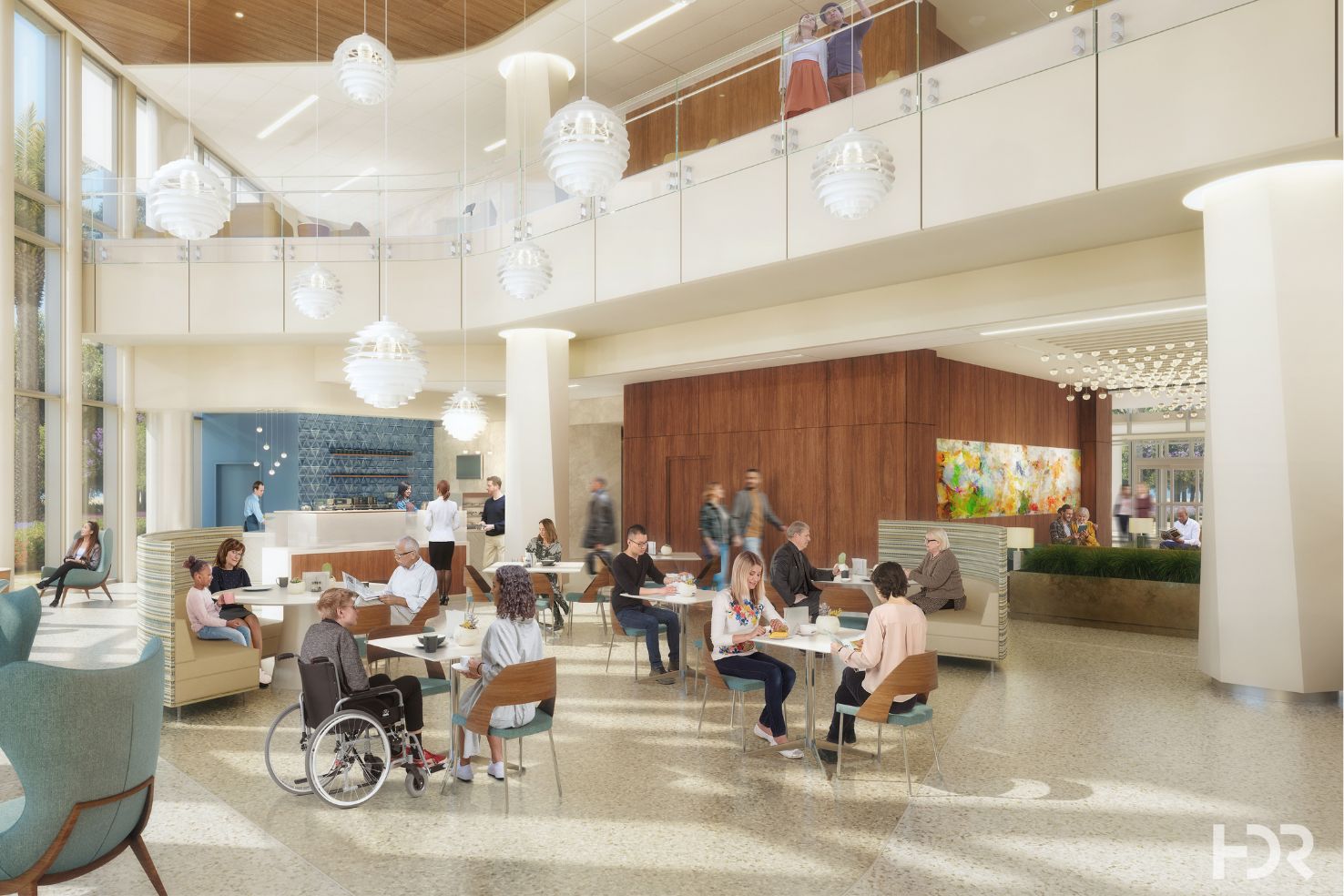 Rendering of Moffitt McKinley Hospital Cafe