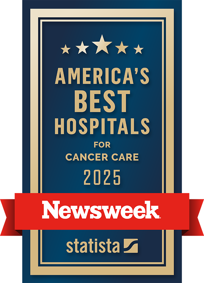  Newsweek America's Best Cancer Hospitals logo
